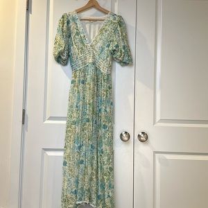 Revolve Rococo Sand Elan Dress Size medium